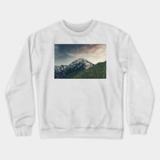 Dramatic Dolomites Mountain Peak Crewneck Sweatshirt